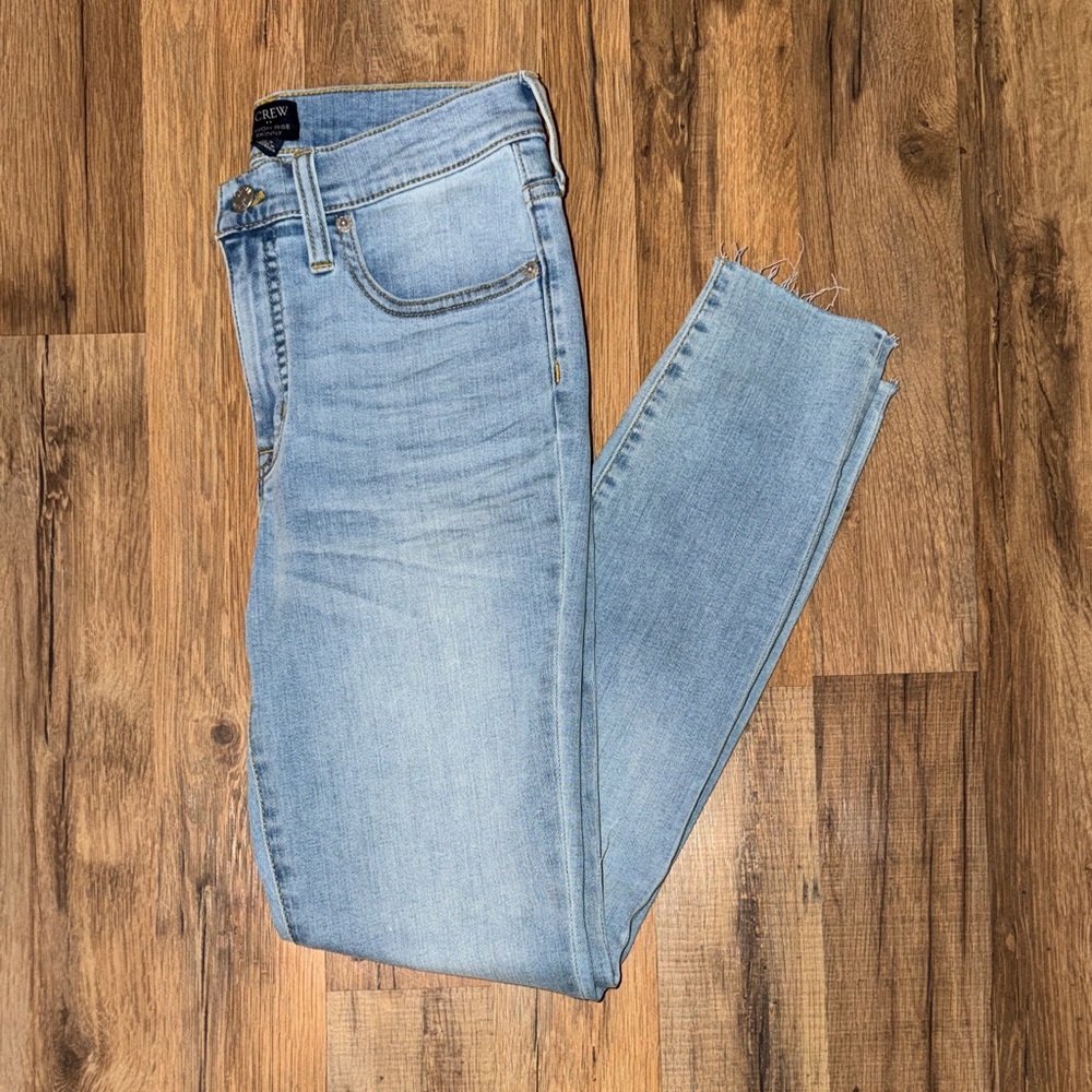 J. Crew Women's 9” High Rise Skinny Jeans in Light Blue SIZE 29 New with tags